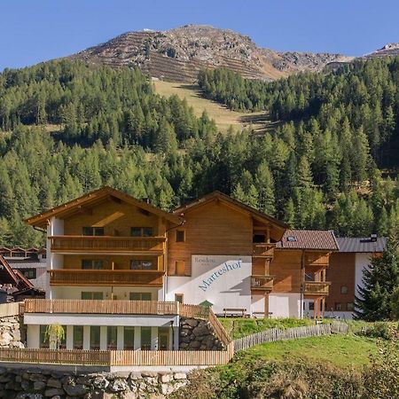 Apparthotel Marteshof Pfelders Dış mekan fotoğraf