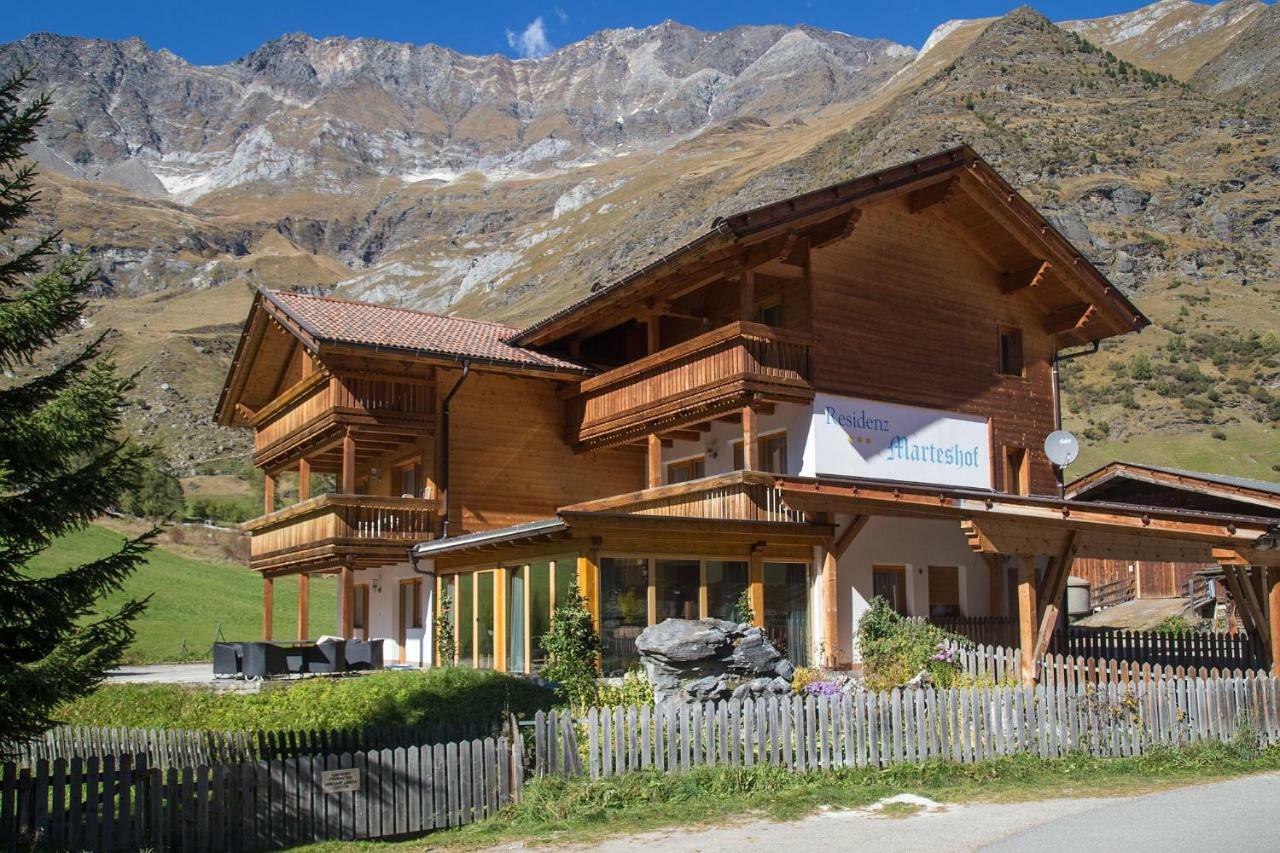 Apparthotel Marteshof Pfelders Dış mekan fotoğraf